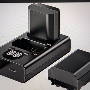 Enegon Replacement Battery 2 Pack-Rapid Dual USB Charger Set New